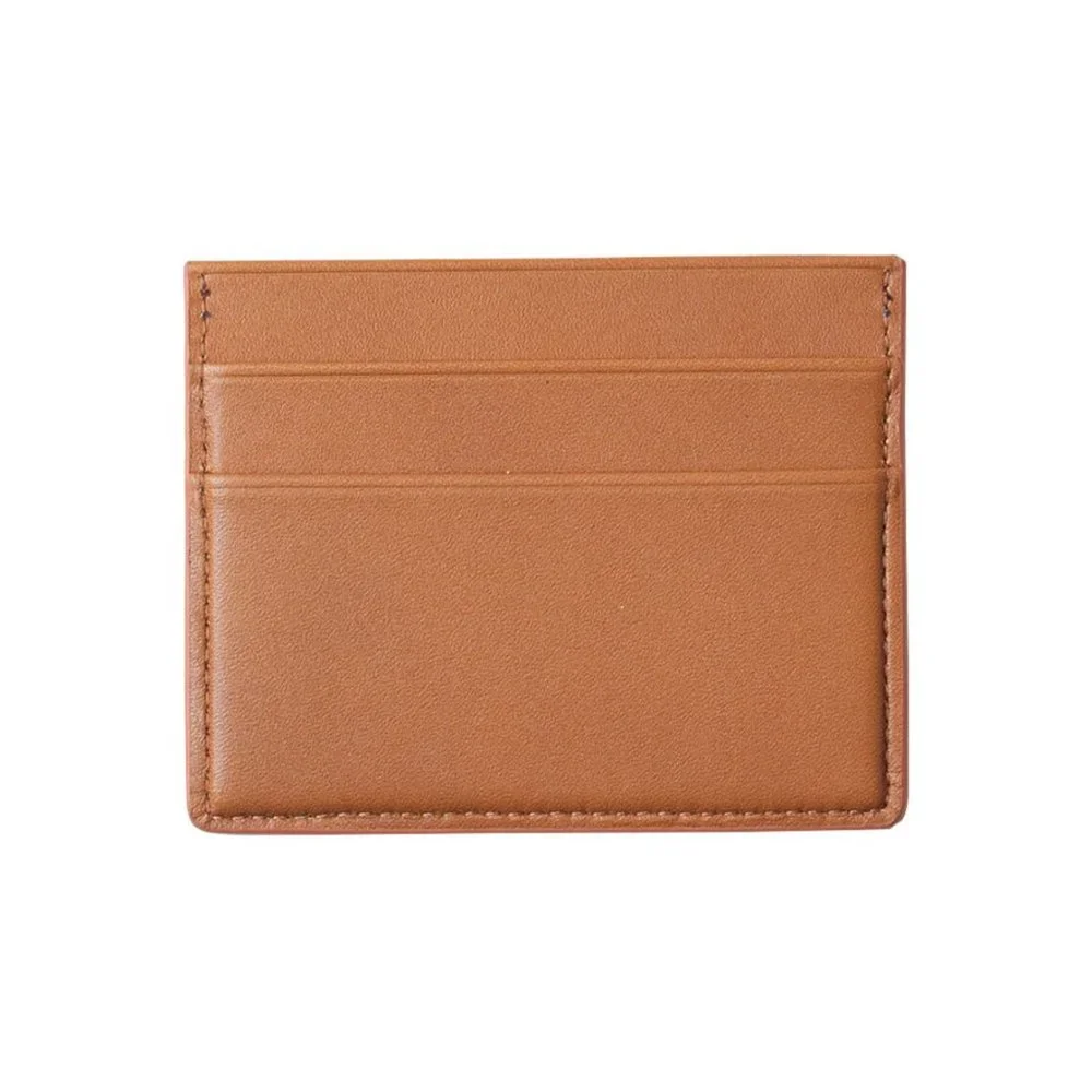 Rockertype Luxury Cardholder Italian Leather Tan